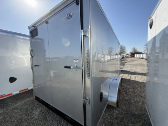 New 2025 RC Trailers MWT7X14TA2 Cargo / Enclosed Trailer 7X16 TA RAMP DOOR(GVW:7000) SILVER