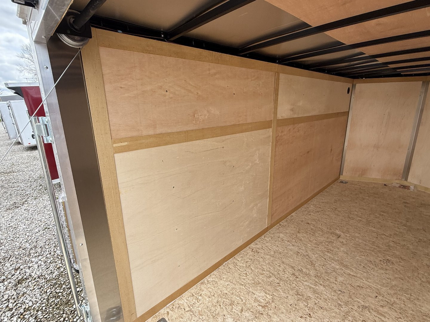 New 2025 RC Trailers MWT6X14SA Cargo / Enclosed Trailer SA RAMP DOOR(GVW:2990) WHITE