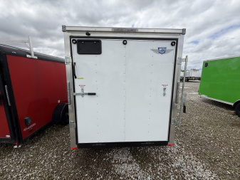 New 2025 RC Trailers MWT6X14SA Cargo / Enclosed Trailer SA RAMP DOOR(GVW:2990) WHITE