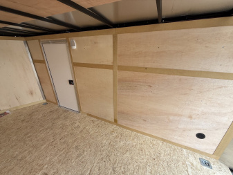 New 2025 RC Trailers MWT6X14SA Cargo / Enclosed Trailer SA RAMP DOOR(GVW:2990) WHITE