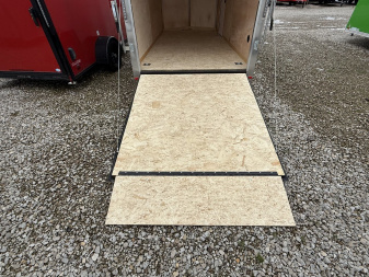 New 2025 RC Trailers MWT6X14SA Cargo / Enclosed Trailer SA RAMP DOOR(GVW:2990) WHITE