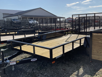 New 2025 AMO UT142 Utility Trailer 76X14 TA (GVW:7000)
