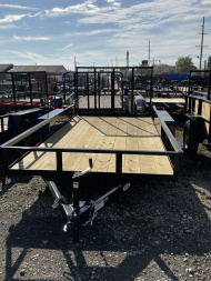 New 2025 AMO UT142 Utility Trailer 76X14 TA (GVW:7000)