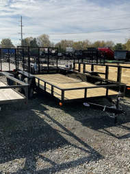 New 2025 AMO UT142 Utility Trailer 76X14 TA (GVW:7000)