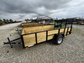 New 2025 AMO US121 Utility Trailer 76X12 SA HIGH SIDE (GVW:2990)