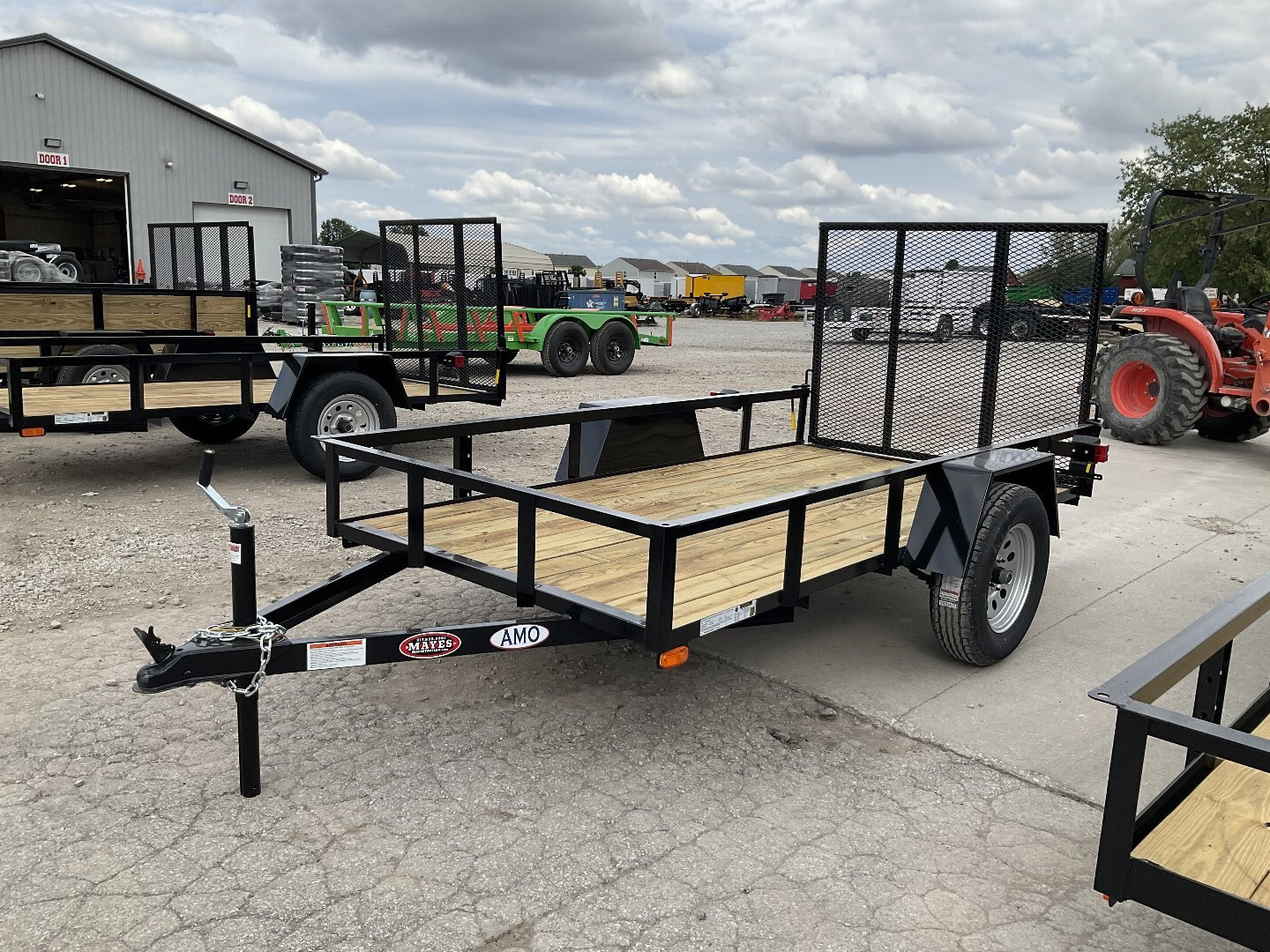 New 2025 AMO US101 Utility Trailer 60X10 SA LOWSIDE (GVW:2990)