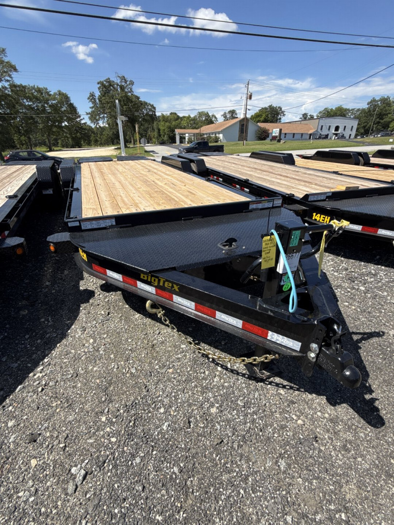New 2026 Big Tex Trailers 14EH-22D3A-MRBK Equipment Trailer