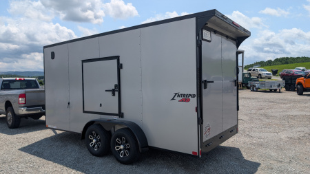 New 2026 Homesteader 7x16 HD SERIES Intrepid V-Nose Cargo Trailer w/ Ramp Door (9950# GVW) (PRICE DROP!!!)