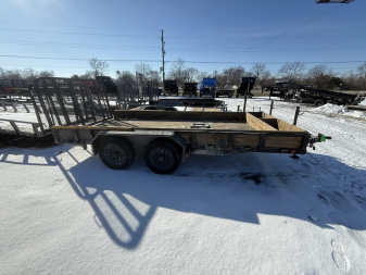 Used USED 2022 PJ Trailers UL162 Trailer 83X16 TA (GVW:7000) BLACK