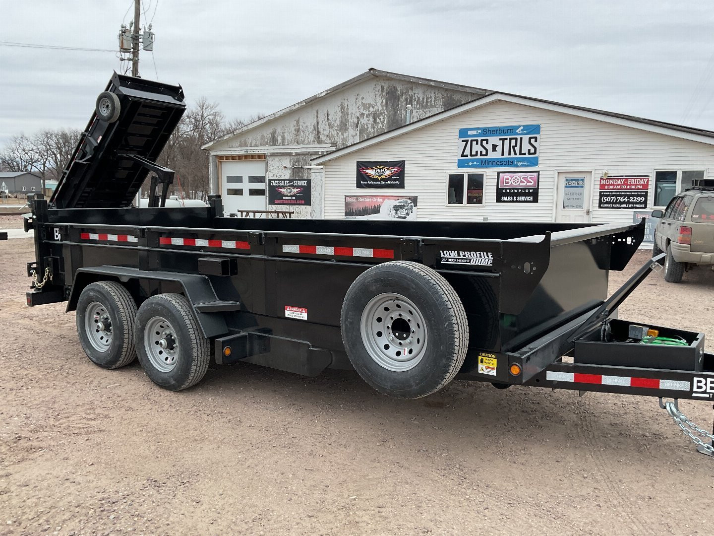 New 2025 Behnke LPD83X16E702 Dump Trailer