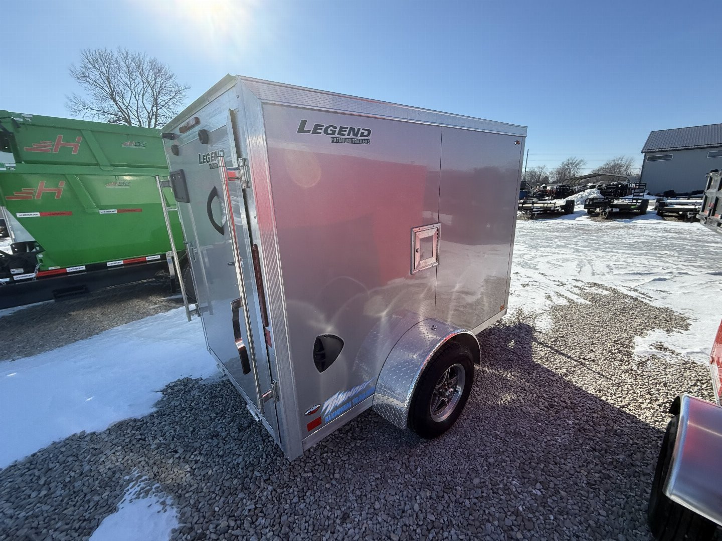 Legend Ramp 07 New 2025 LEGEND TRAILERS 5X9TVSA30 Cargo / Enclosed Trailer 5X9 SA RAMP ...