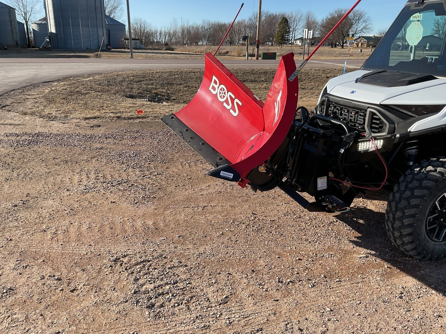 New 2025 BOSS UTV 6'6" XT V-PLOW Snow Plow