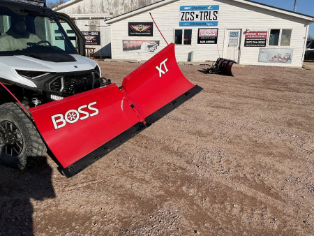 New 2025 BOSS UTV 6'6" XT V-PLOW Snow Plow