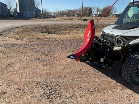 New 2025 BOSS UTV 6'6" XT V-PLOW Snow Plow