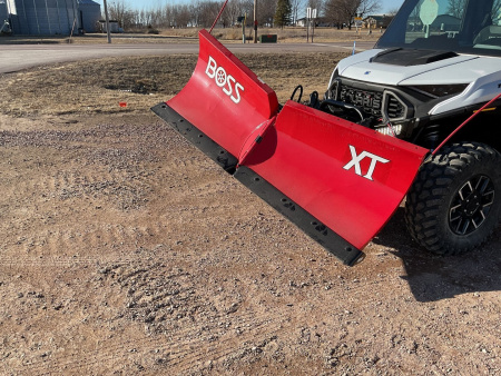 New 2025 BOSS UTV 6'6" XT V-PLOW Snow Plow