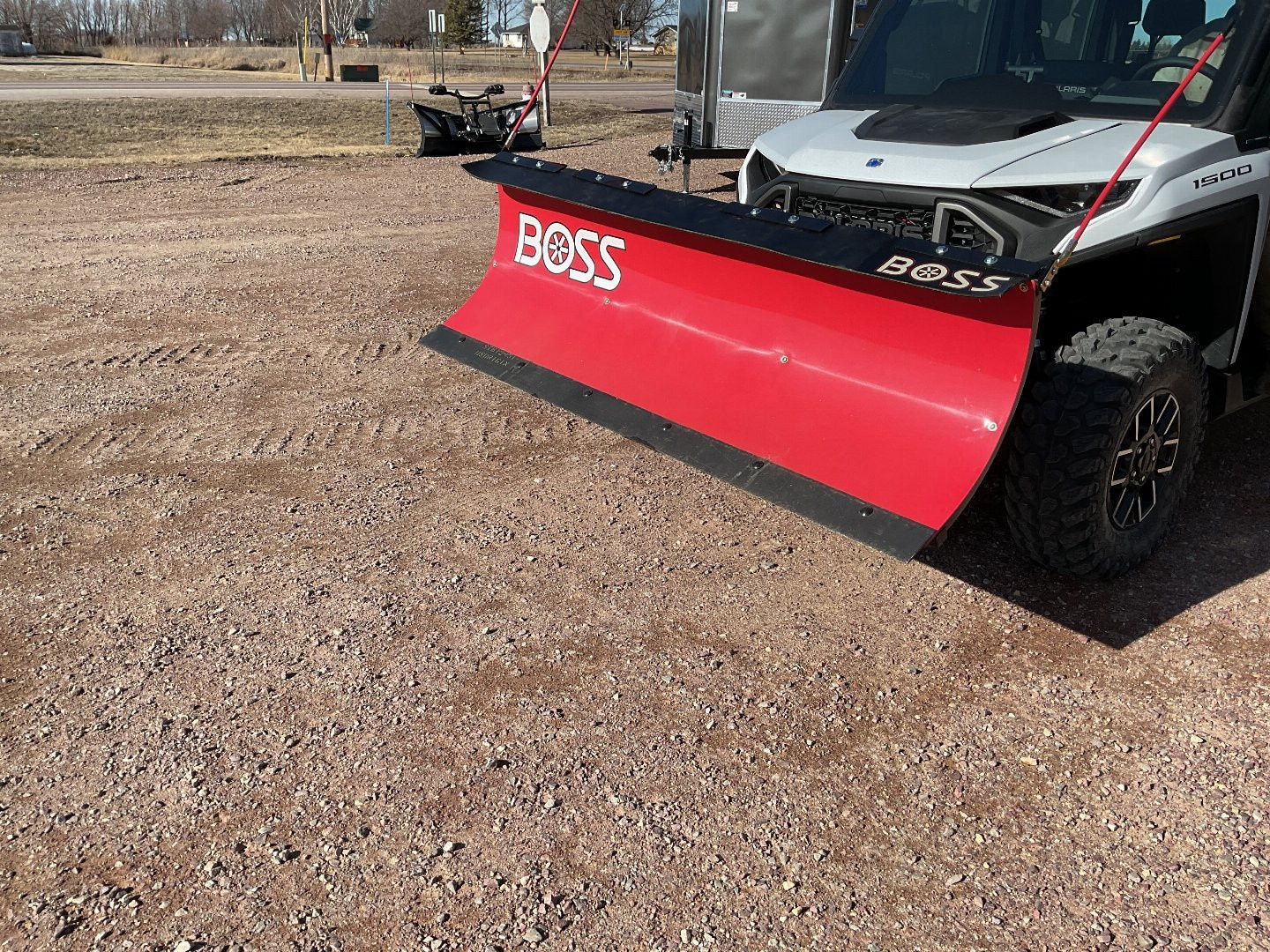 New 2025 BOSS 6'0 UTV STRAIGHT BLADE Snow Plow