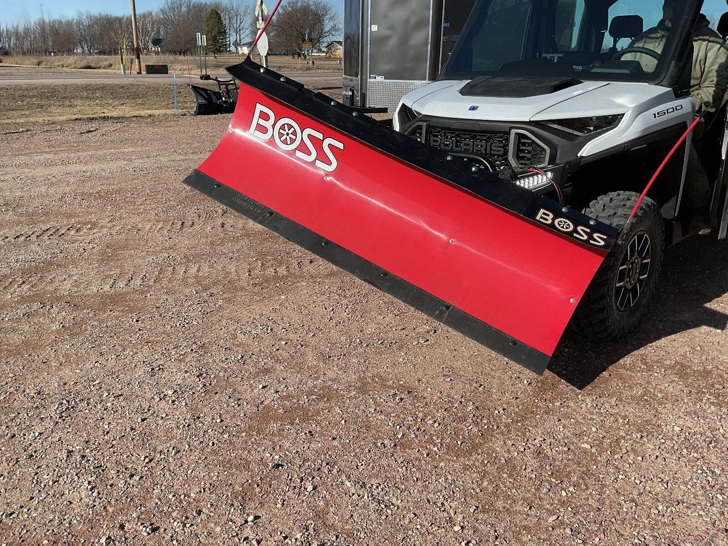 New 2025 BOSS 6'0 UTV STRAIGHT BLADE Snow Plow