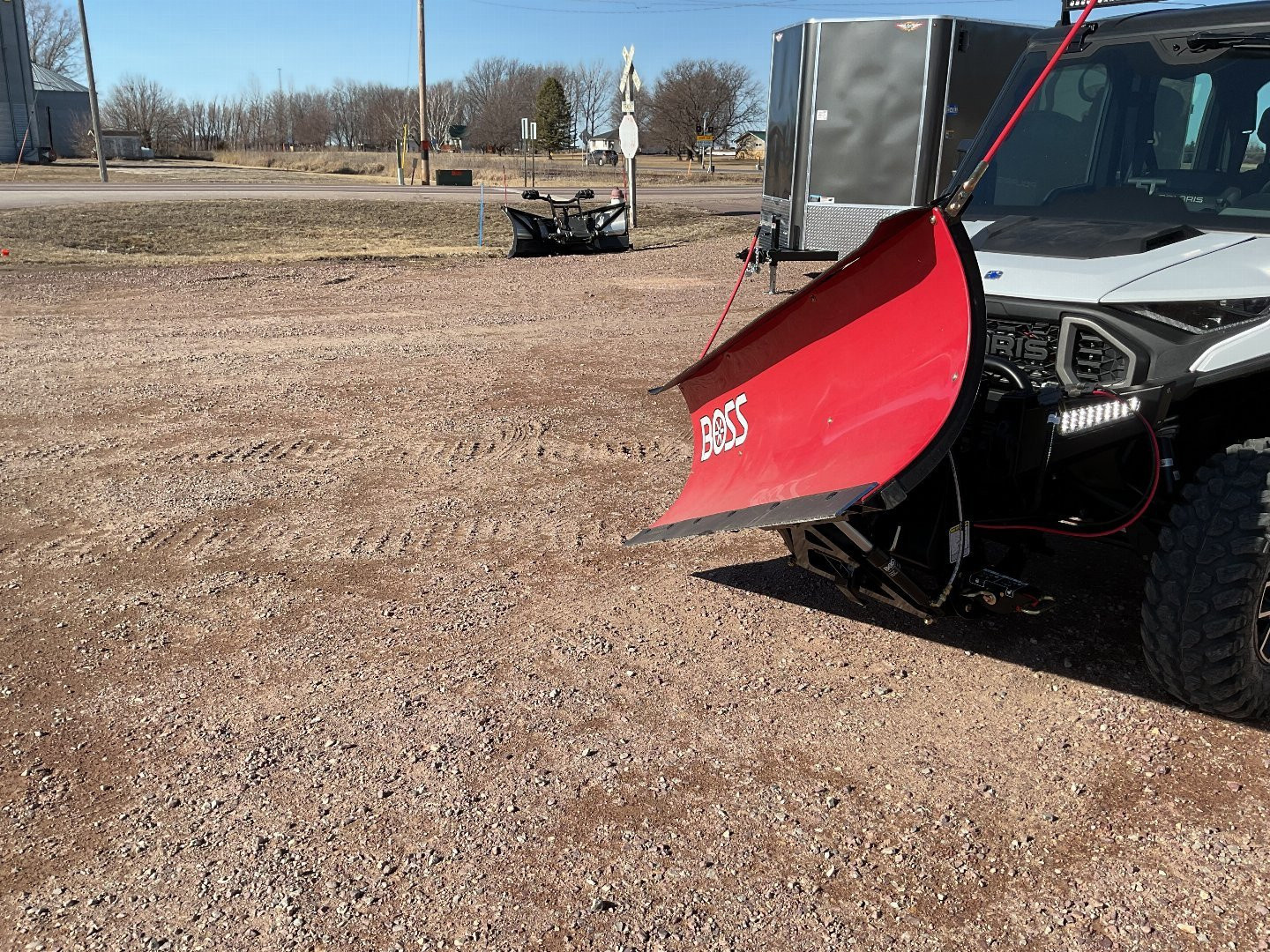 New 2025 BOSS 6'0 UTV STRAIGHT BLADE Snow Plow