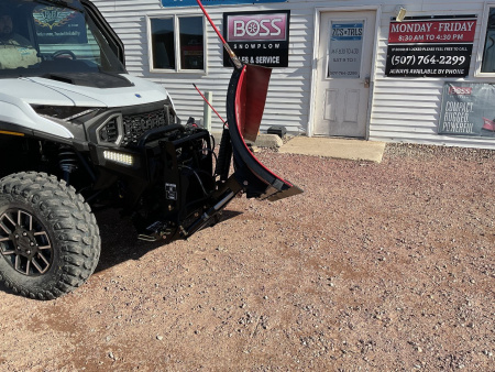 New 2025 BOSS 6'0 UTV STRAIGHT BLADE Snow Plow