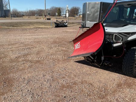 New 2025 BOSS 6'0 UTV STRAIGHT BLADE Snow Plow