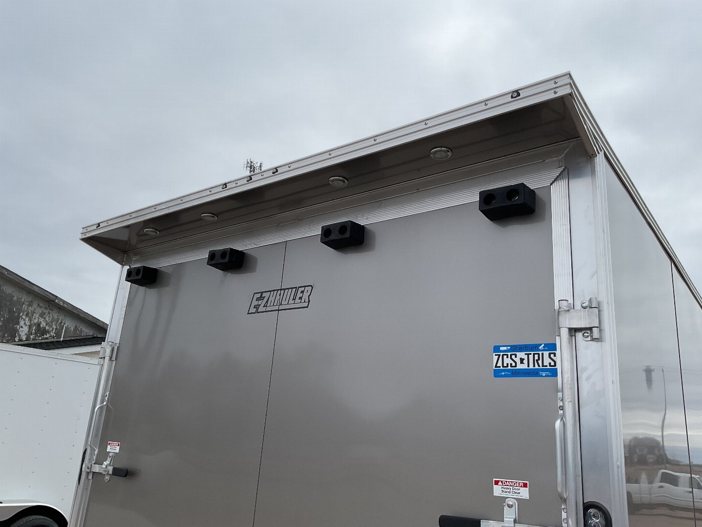 New 2025 ALCOM EZEC8.5X16UTV Cargo / Enclosed Trailer