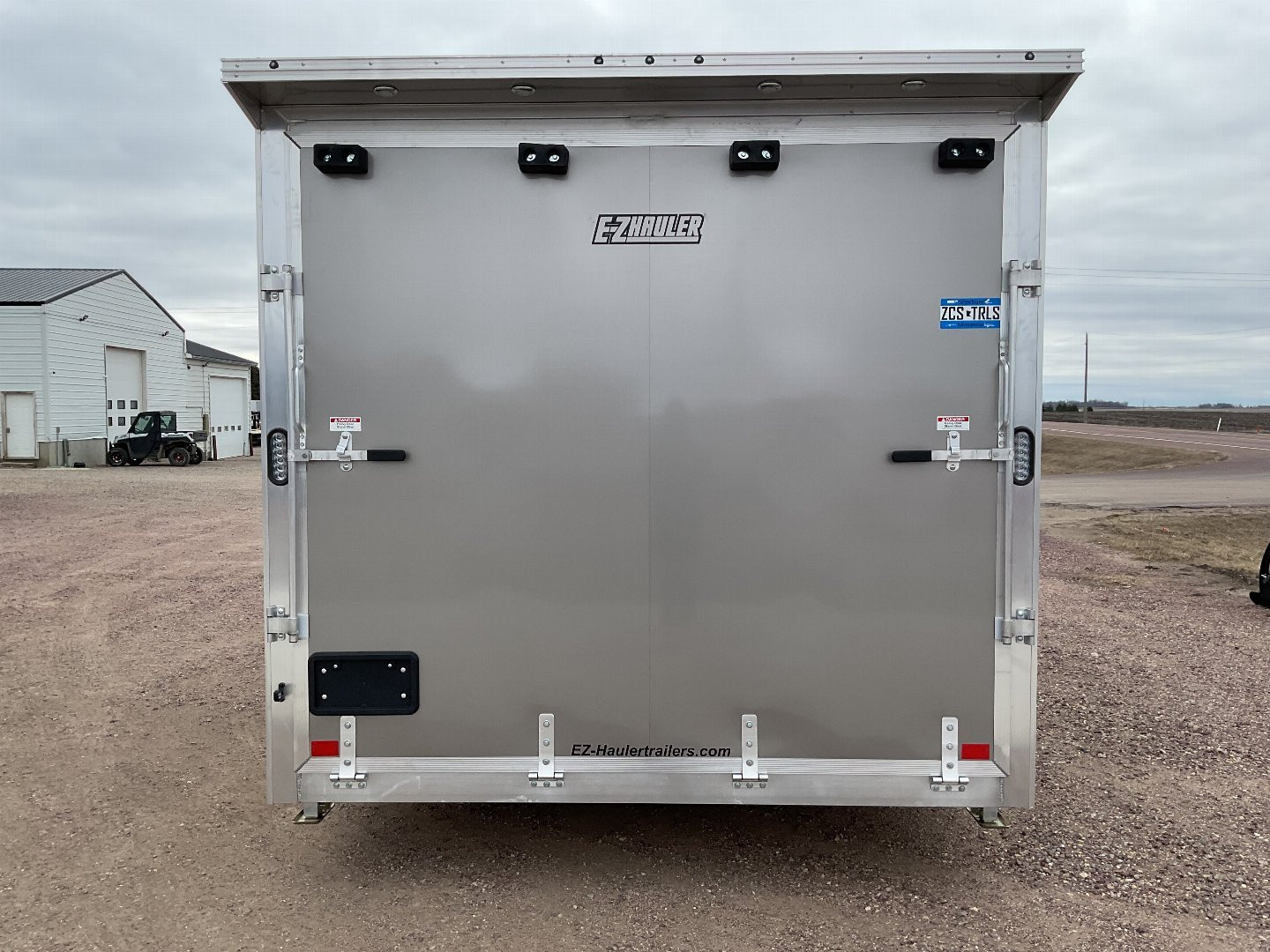 New 2025 ALCOM EZEC8.5X16UTV Cargo / Enclosed Trailer