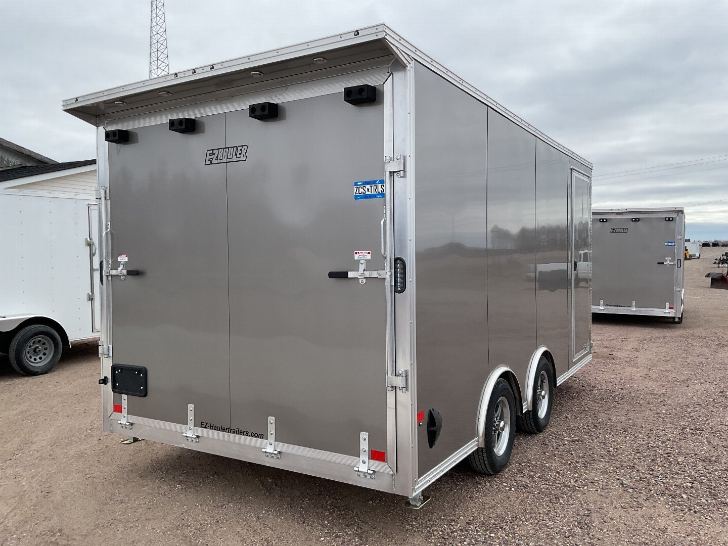 New 2025 ALCOM EZEC8.5X16UTV Cargo / Enclosed Trailer