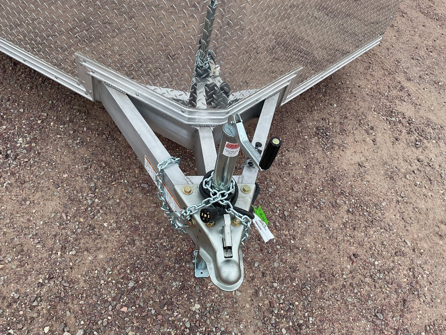 New 2025 ALCOM EZEC8.5X16UTV Cargo / Enclosed Trailer