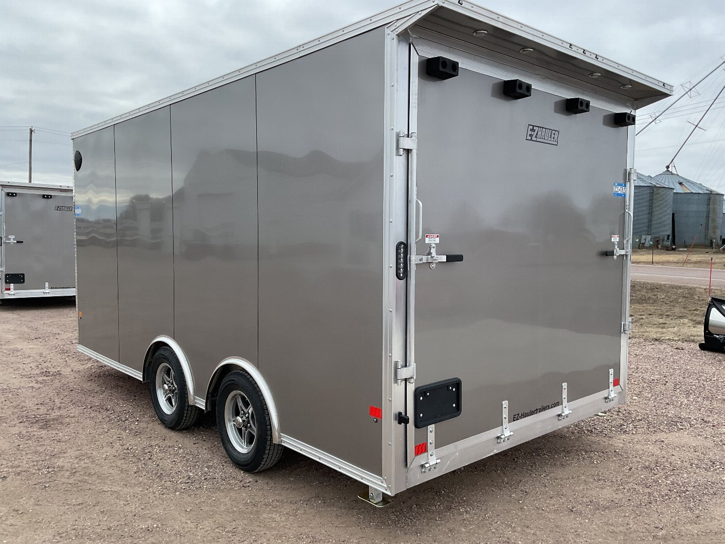 New 2025 ALCOM EZEC8.5X16UTV Cargo / Enclosed Trailer