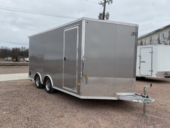 New 2025 ALCOM EZEC8.5X16UTV Cargo / Enclosed Trailer