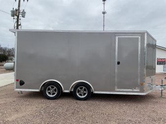 New 2025 ALCOM EZEC8.5X16UTV Cargo / Enclosed Trailer