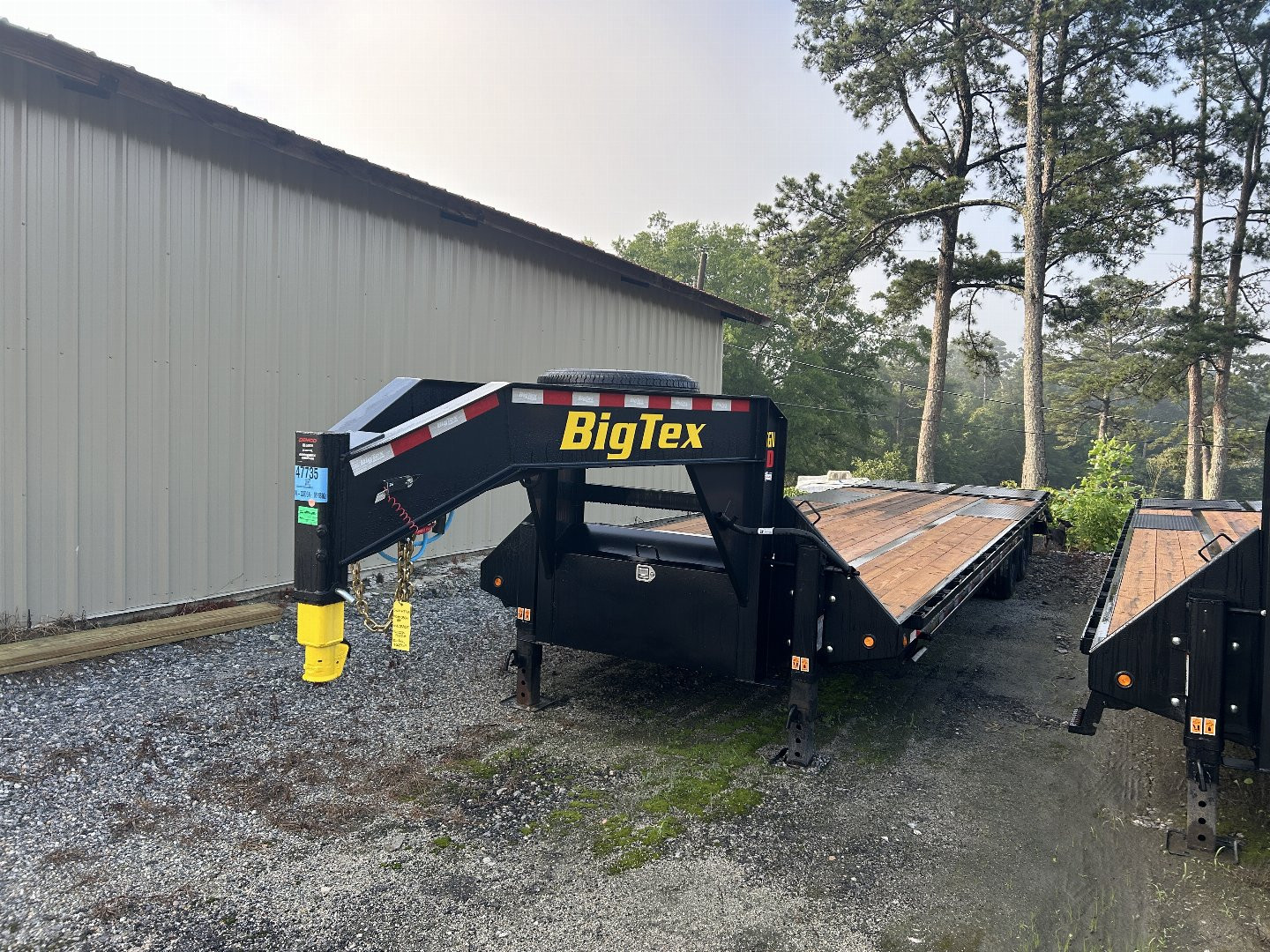New 2026 Big Tex Trailers 25GN-33D5A Flatbed Trailer