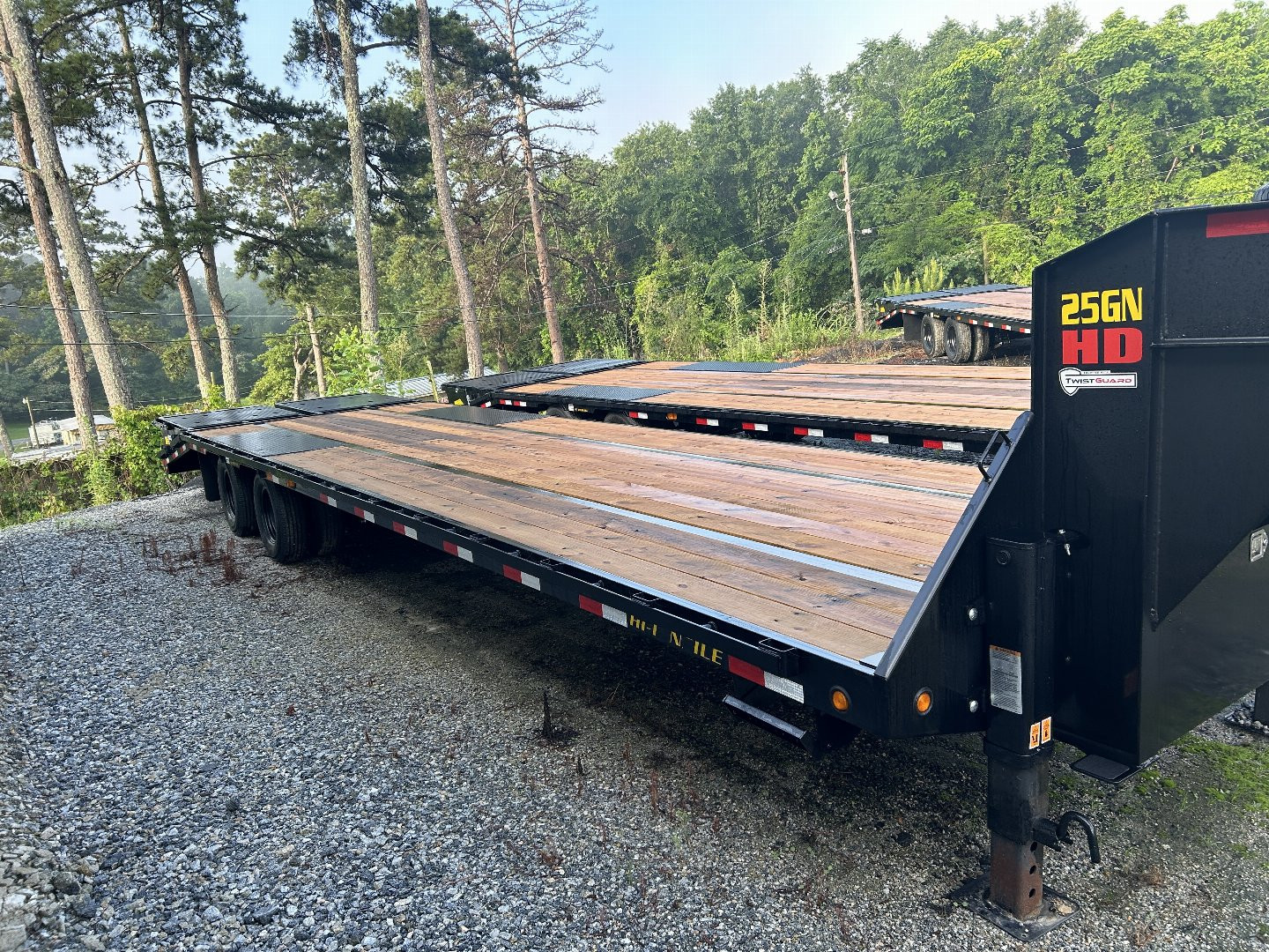New 2026 Big Tex Trailers 25GN-33D5A Flatbed Trailer