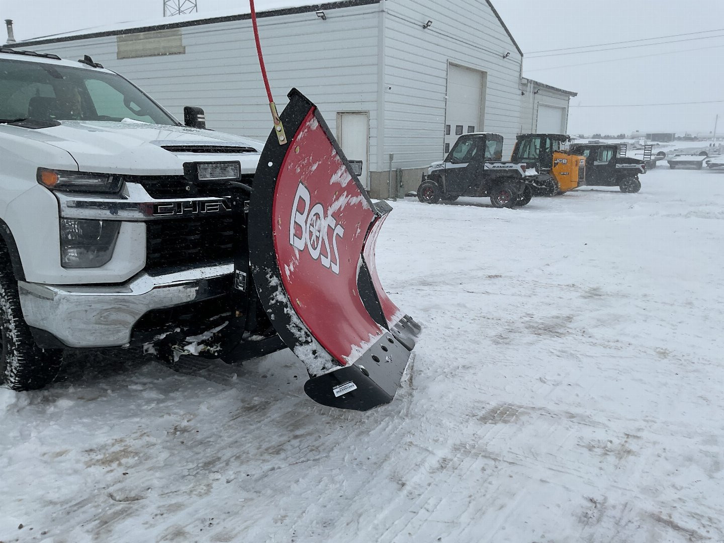 New 2025 BOSS 8'2" POLY-V XT Snow Plow