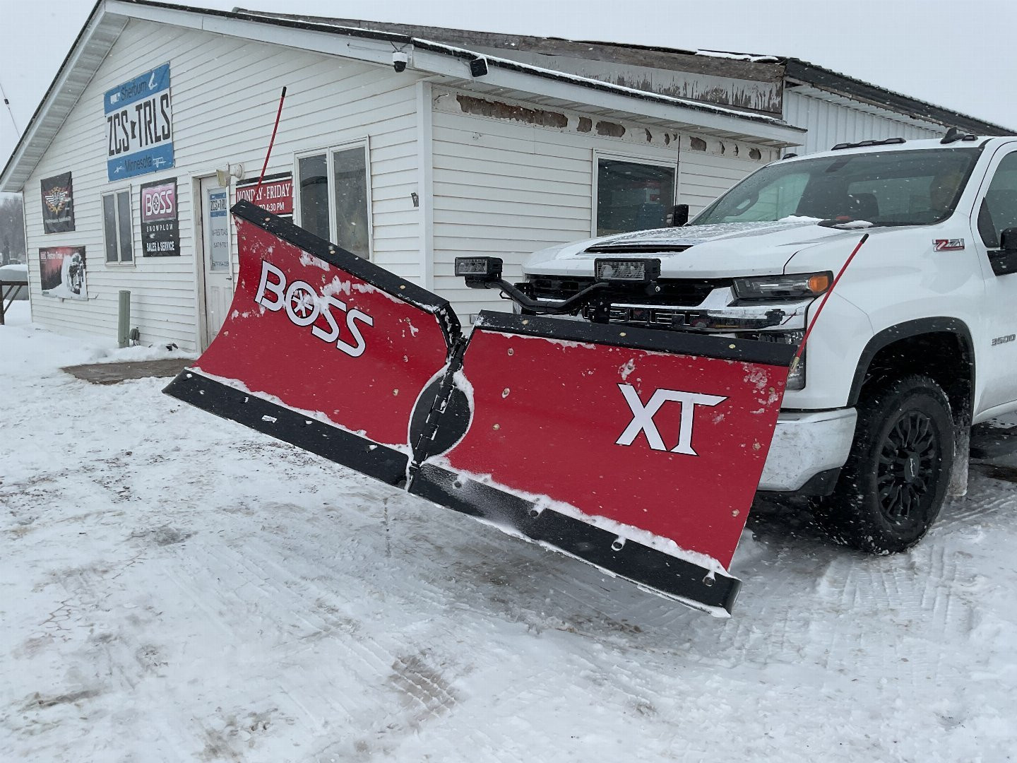 New 2025 BOSS 8'2" POLY-V XT Snow Plow