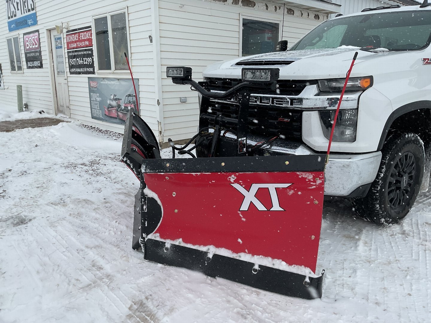 New 2025 BOSS 8'2" POLY-V XT Snow Plow