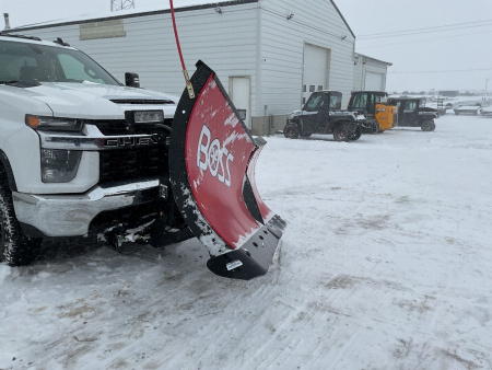 New 2025 BOSS 8'2" POLY-V XT Snow Plow