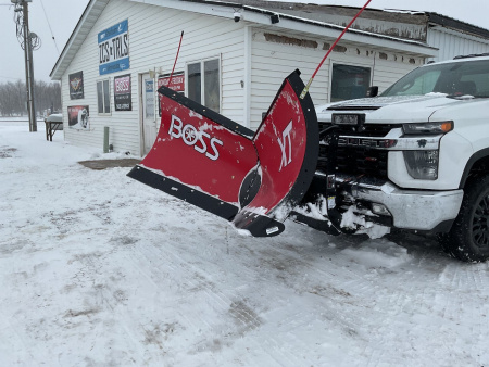 New 2025 BOSS 8'2" POLY-V XT Snow Plow