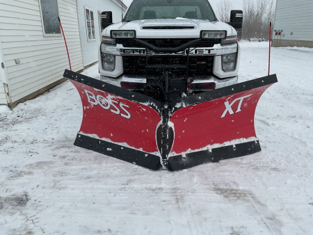 New 2025 BOSS 8'2" POLY-V XT Snow Plow