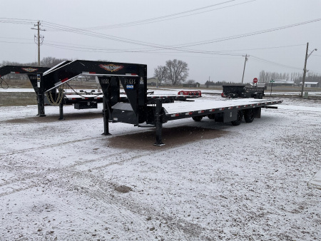 New 2025 H&H Trailers TH21+9HTHD-GN-225 Equipment Trailer