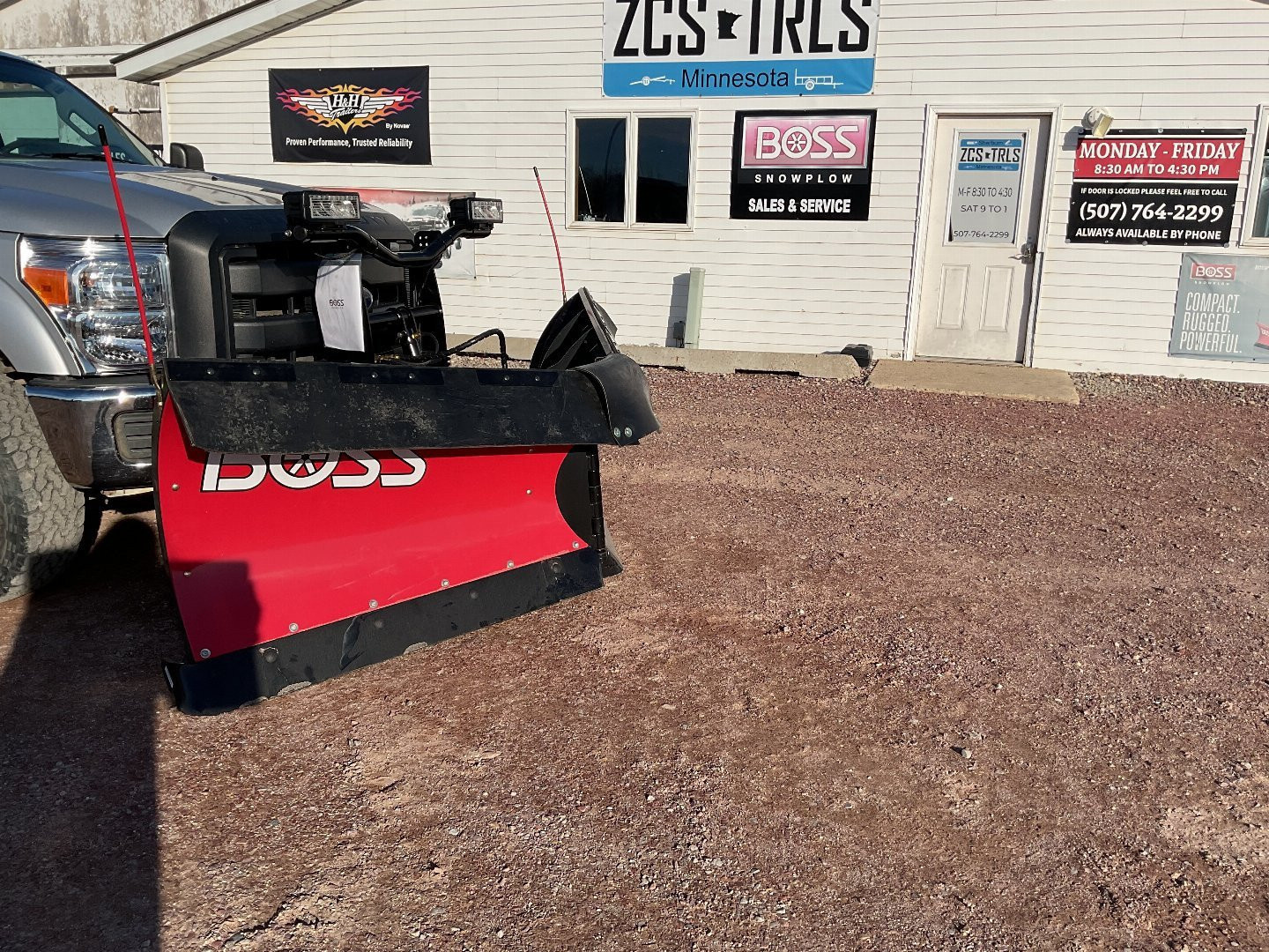 New 2025 BOSS 9'2 POLY XT V PLOW Snow Plow