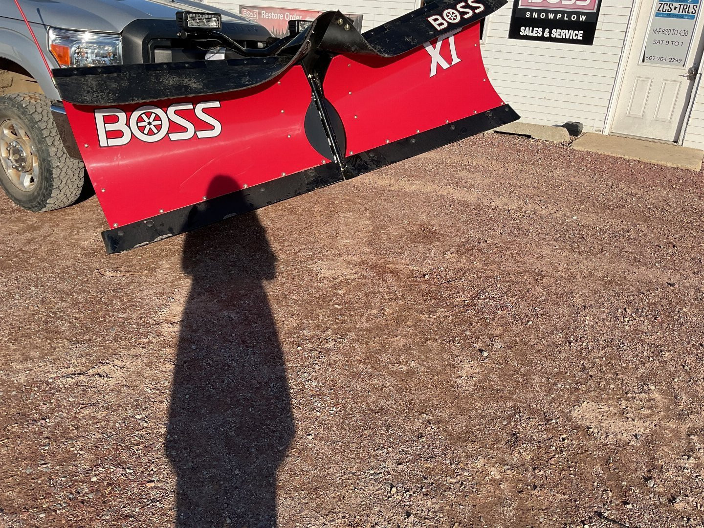 New 2025 BOSS 9'2 POLY XT V PLOW Snow Plow