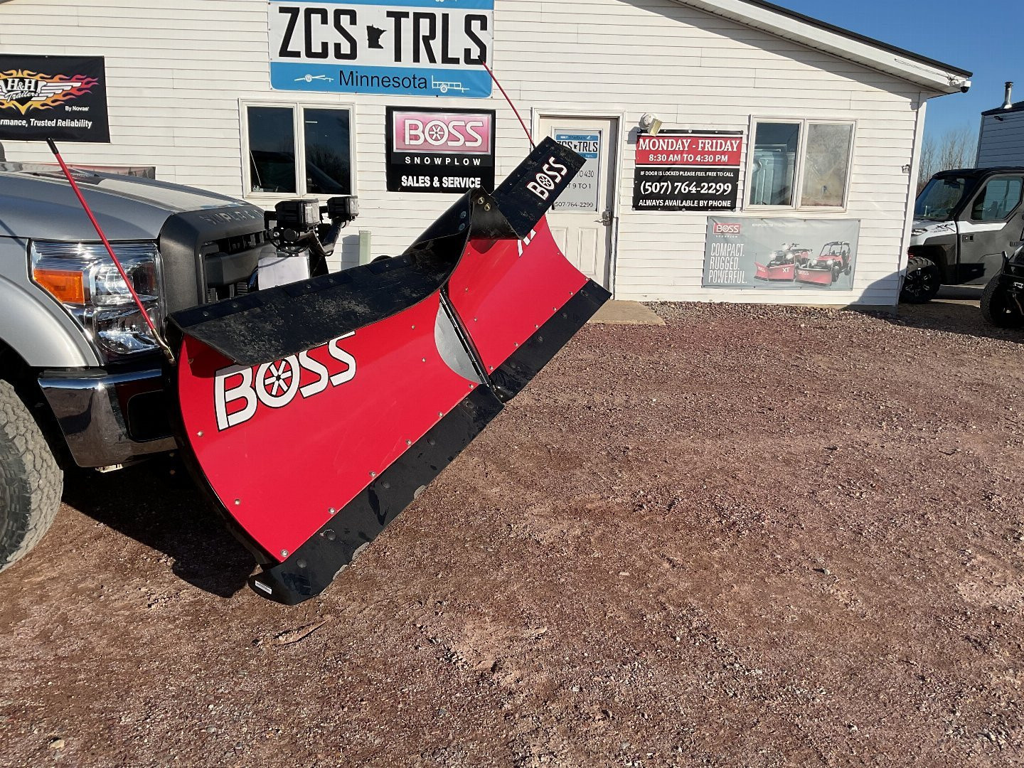 New 2025 BOSS 9'2 POLY XT V PLOW Snow Plow