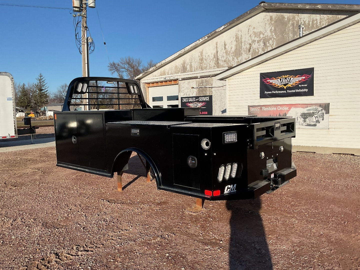 New 2026 CM Truck Beds TM 11'4/94/84/34 SD DLX Truck Bodies