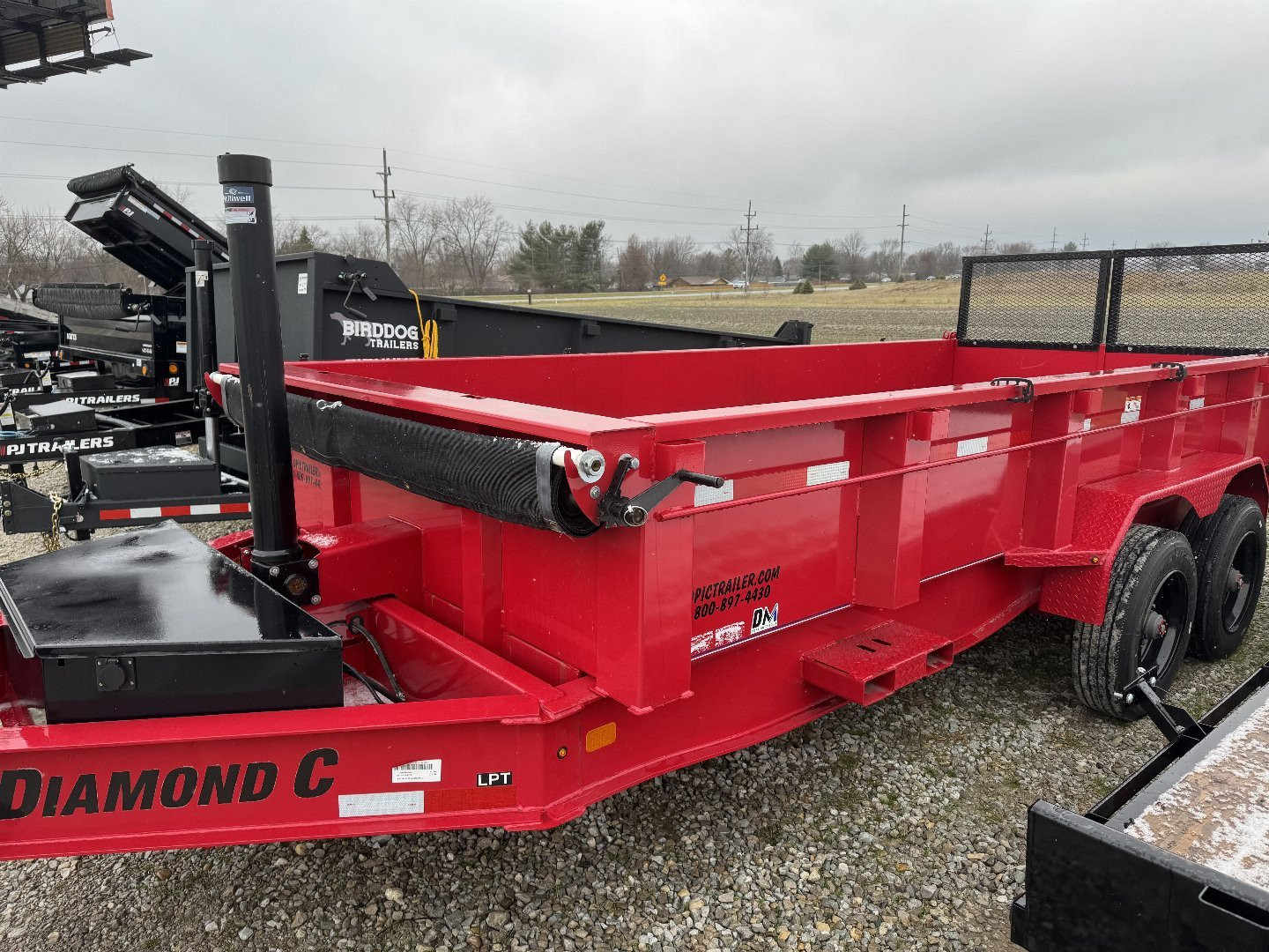 New 2024 Diamond C Trailers LPT210 Dump Trailer