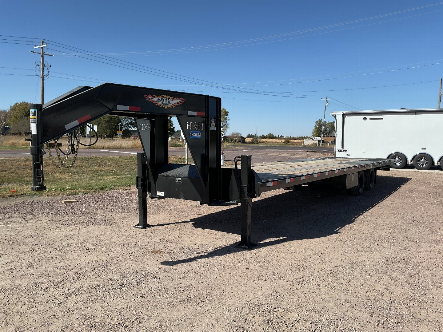 New 2025 H&H Trailers TH25+9HTHD-GN-259 Equipment Trailer