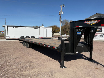 New 2025 H&H Trailers TH25+9HTHD-GN-259 Equipment Trailer