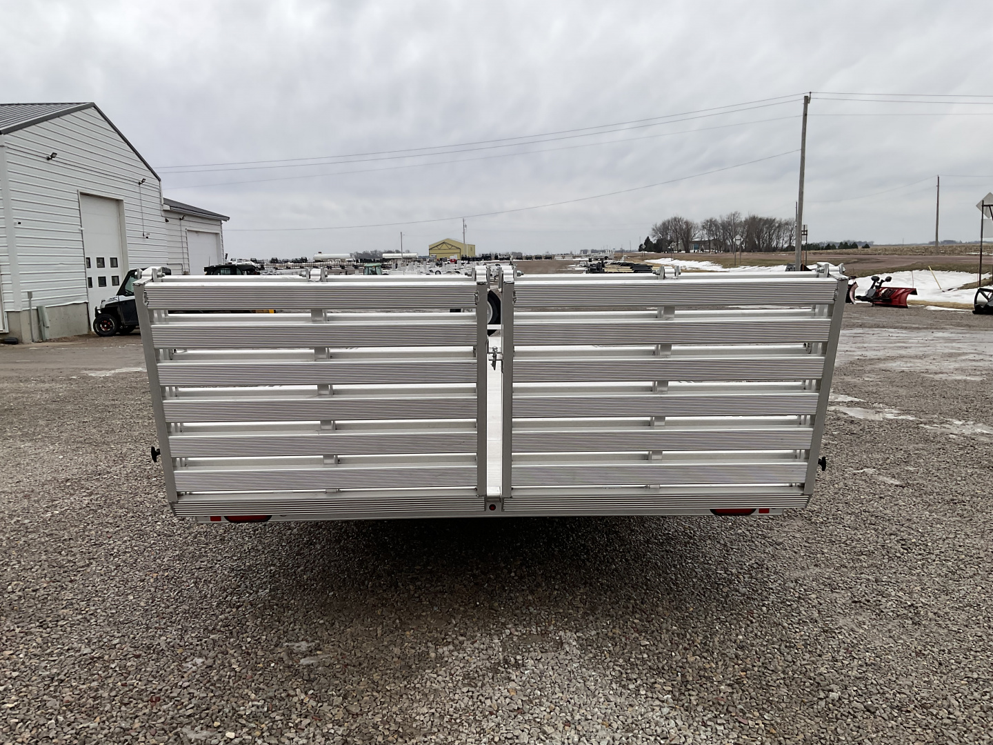 New 2025 Aluma 1022-BT Landscape Trailer