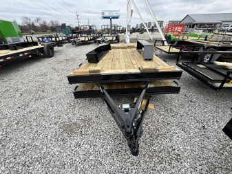 New 2025 AMO UT182 Car Hauler 82x18 TA DOVETAIL (GVW:7000) SLIDE IN RAMPS