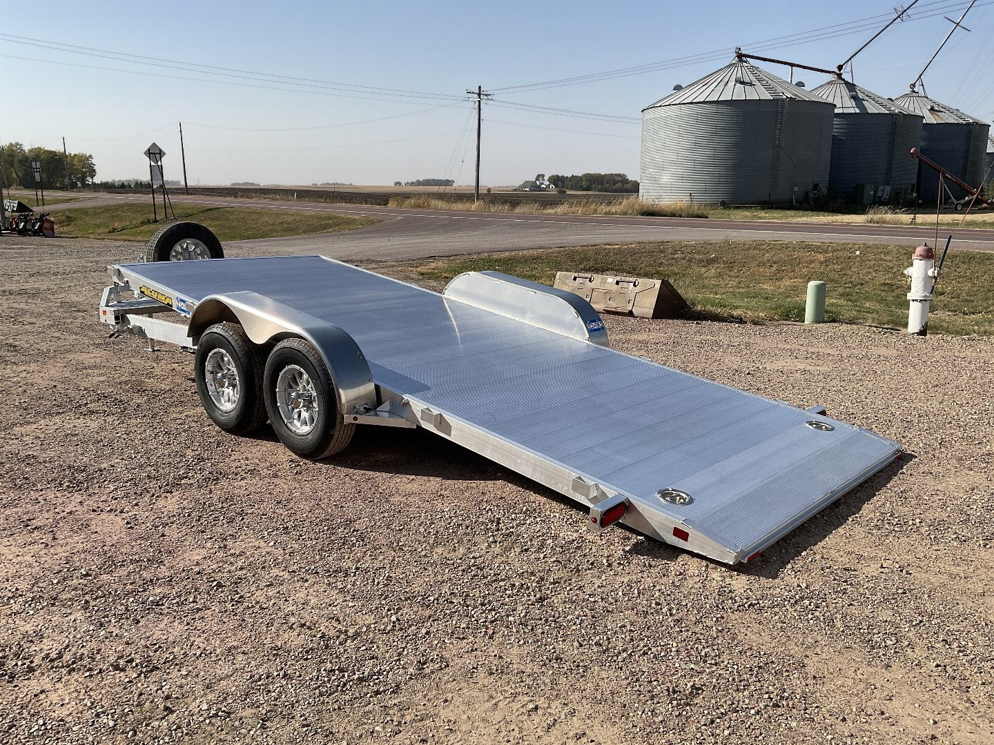 New 2025 Aluma 8218H-TILT Tilt Trailer